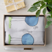 水お洒落色の鳥3 薄葉紙 (ギフト)