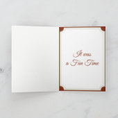 水お洒落色イエローバードありがとう サンキューカード (内部)