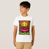 水お洒落色スマイルTシャツ Tシャツ (正面フル)
