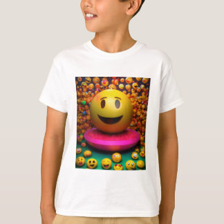水お洒落色スマイルTシャツ Tシャツ