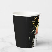 水お洒落色ドラゴン誕生日 紙コップ (右)