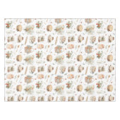 水お洒落色フローラストロベリーカントリー テーブルクロス (正面(横))