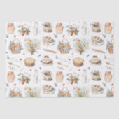 水お洒落色フローラストロベリーカントリー 薄葉紙 (正面)