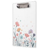 水お洒落色フローラ クリップボード (左)