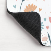 水お洒落色フローラ マウスパッド (コーナー)