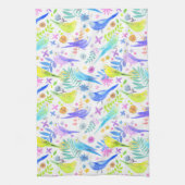 水お洒落色ブジインパレーケッツ キッチンタオル (縦)