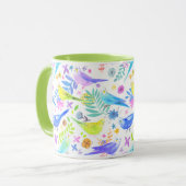 水お洒落色ブジインパレーケッツ マグカップ (正面左)