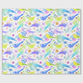 水お洒落色ブジインパレーケッツ ラッピングペーパー (フラット)