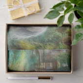 水お洒落色ユニコーンクラフトティッシュペーパー 薄葉紙 (ギフト)