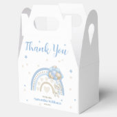 水お洒落色レインボーベビーシャワー フェイバーボックス (オープン)