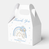 水お洒落色レインボーベビーシャワー フェイバーボックス (正面サイド)