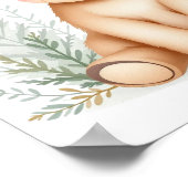 水お洒落色子供部屋フローラベビームース ポスター (角)