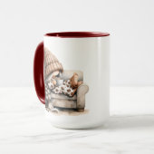 水お洒落色格言ギフトマグ マグカップ (正面左)