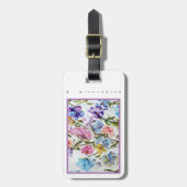 水お洒落色 ラゲッジタグ (正面縦)