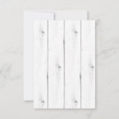 水お洒落色RSVP 出欠カード (裏面)