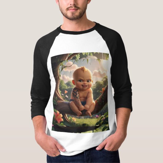 水お洒落色Tシャツ Tシャツ (正面)