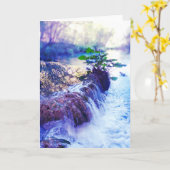 水かすみ カード (黄色い花)