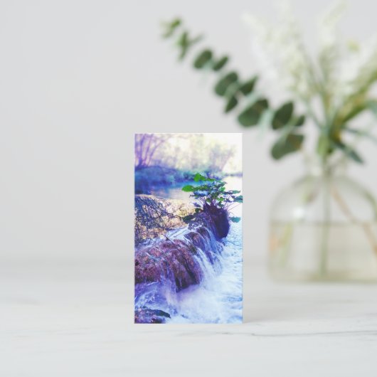 水かすみ 名刺 (スタンド正面)