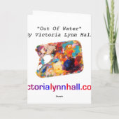 水から人魚の勇気付けられるカード カード (裏面)