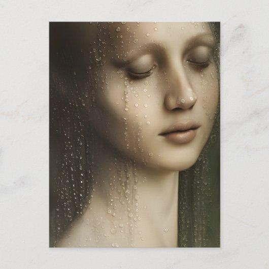 水から出た女神 ポストカード (正面)
