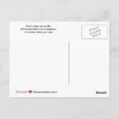 水から出た魚_B_はがき ポストカード (裏面)