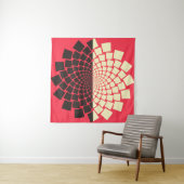 水から出てくる花、または立ち上がる花。 タペストリー (インサイチュ(横))