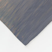 水から成っているハートのイルカの素早く書き留めること フリースブランケット (角)