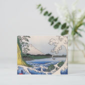 水から見た富士山(19世紀頃) ポストカード (スタンド正面)