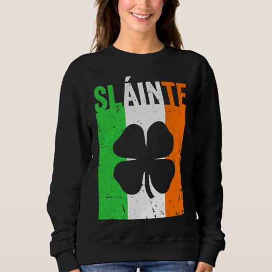 水から魚を取る スウェットシャツ (正面)