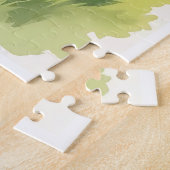 水かわいらしやり缶に黄色い花 ジグソーパズル (側面)