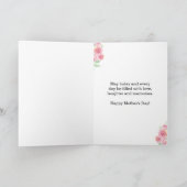 『水かわいらし彩母の日』 カード (内部)