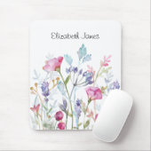 水かわいらし色の花と果実 マウスパッド (マウス)