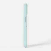 水かわいらし色の花と虹 iPhone 15ケース (右側面)