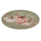 水かわいらし色カボチャon Sage カッティングボード (角)