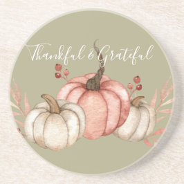 水かわいらし色カボチャon Sage コースター