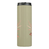 水かわいらし色カボチャon Sage タンブラー (裏面)