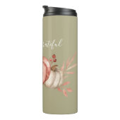 水かわいらし色カボチャon Sage タンブラー (回転右)