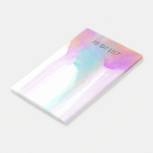 水かわいらし色デザインカスタムpost it note ポストイット (アングル)