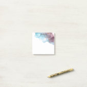 水かわいらし色デザインカスタムpost it note ポストイット (デスク上)