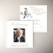 水かわいらし色ハミングバードお祝いの生活 招待状