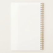 水かわいらし色バタフライロシンプルゴ プランナー手帳 (裏面)