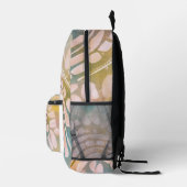 水かわいらし色パステル色の虹 プリントバックパック (右)