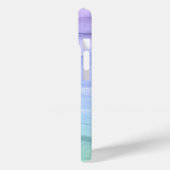 水かわいらし色パターン青グラデーション抽象芸術 Case-Mate iPhoneケース (裏面 / 左)