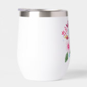 水かわいらし色フローラブーケモノグラム (右面)