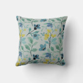 水かわいらし色フローラ クッション (裏面)