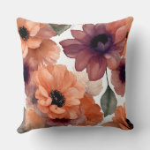 水かわいらし色フローラ クッション (裏面)