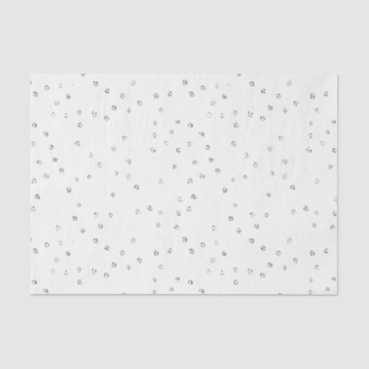 水かわいらし色ユニコーンピンク&シルバーアクセント 薄葉紙 (正面)