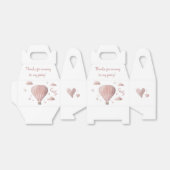 水かわいらし色熱気球お願いボックス フェイバーボックス (折り畳みなし)