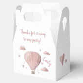 水かわいらし色熱気球お願いボックス フェイバーボックス (オープン)
