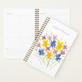 水かわいらし色甘い花プランナー プランナー手帳 (ディスプレー)